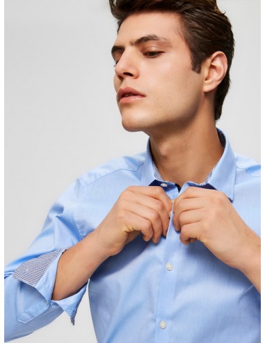 Chemise-Selected-MARK BLEU CIEL