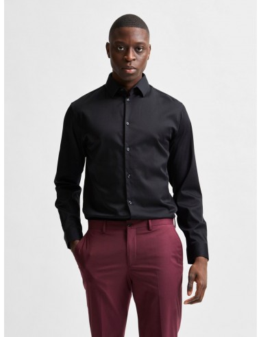 Chemise-Selected-SLIMFLEX-PARK NOIR