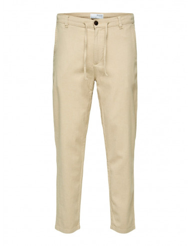 Pantalon-Selected-BRODY BEIGE