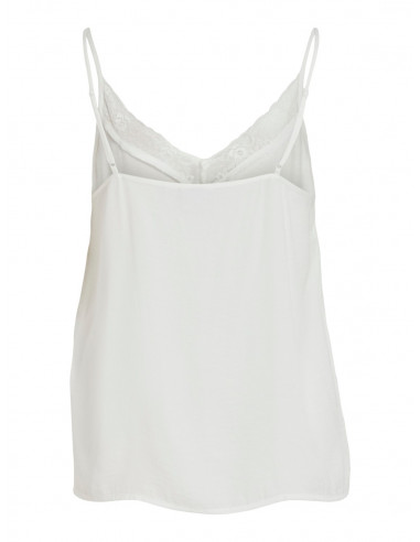 Top-Vila-CAVA V-NECK BLANC