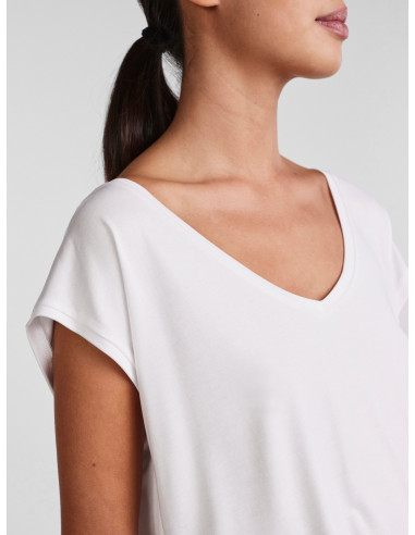 T-shirt-Pieces-KAMALA BLANC