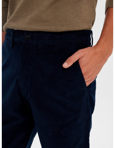Pantalon velours-Selected-MILES 196 CORD