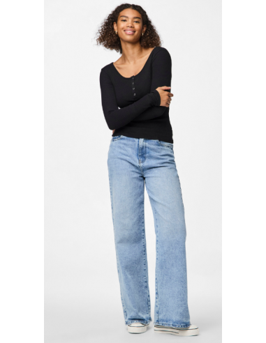 Tee-shirt-PIECES-KITTE NOIR