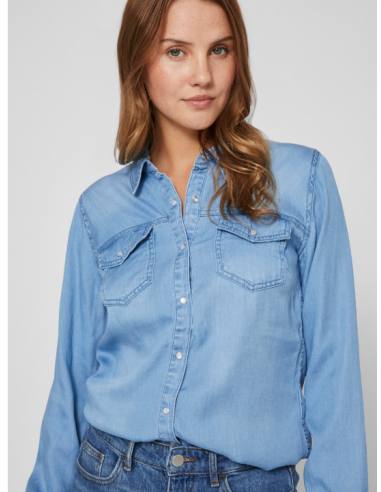 Chemise-Vila-BISTA MEDIUM BLUE