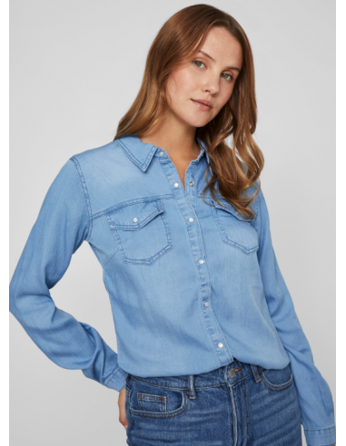 Chemise-Vila-BISTA MEDIUM BLUE