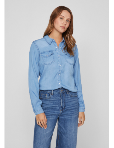 Chemise-Vila-BISTA MEDIUM BLUE