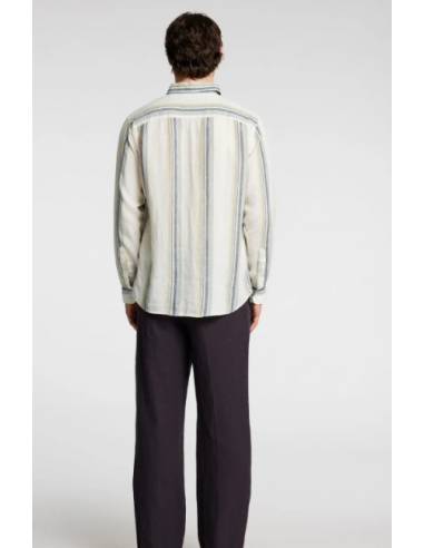 Chemise-Selected-REGKYLIAN STRIPES EGRET
