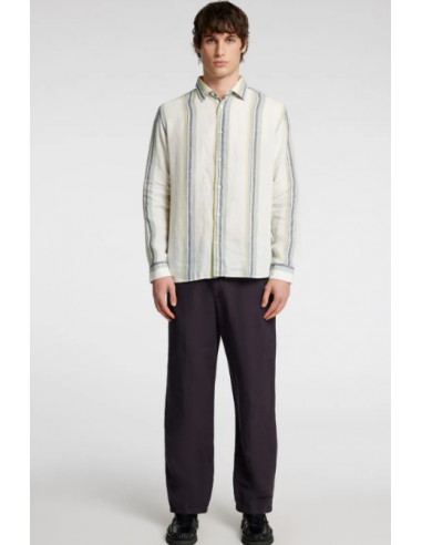 Chemise-Selected-REGKYLIAN STRIPES EGRET