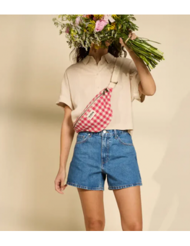 Sac banane-Hindbag-OLIVIA CARREAUX ROSE