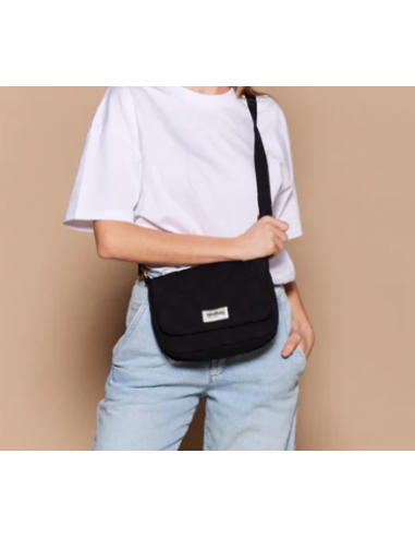 Sac matelassé -Hindbag-MARGAULT NOIR