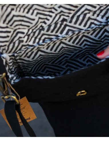 Sac matelassé -Hindbag-MARGAULT NOIR