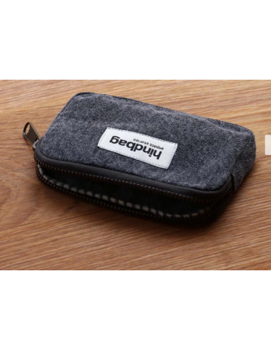 Porte- monnaie-Hindbag-LILI JEAN GRIS