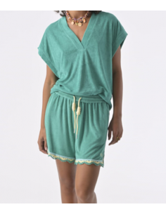 T-shirt-Orféo-JALILA TURQUOISE