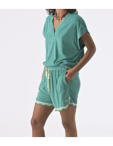 Short-Orféo-RUBEN TURQUOISE
