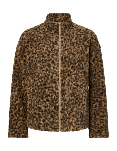 Veste - PIECES - KATTY TEDDY LEOPARD