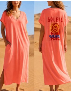Robe-NOS- SOLEIL ROSE