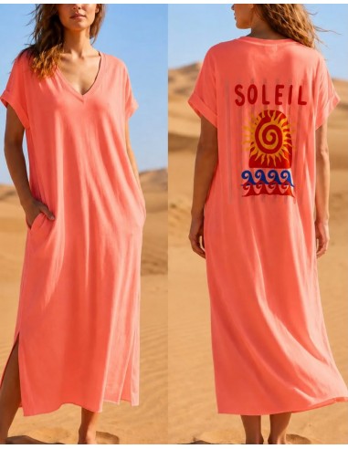 Robe-NOS- SOLEIL ROSE