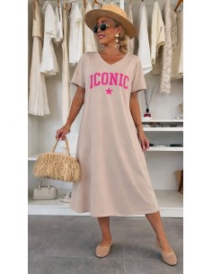 Robe - FORCYMA - ICONIC BEIGE