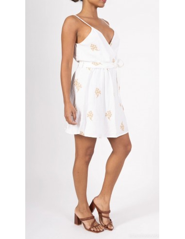 Robe-LIli ROSE-blanche