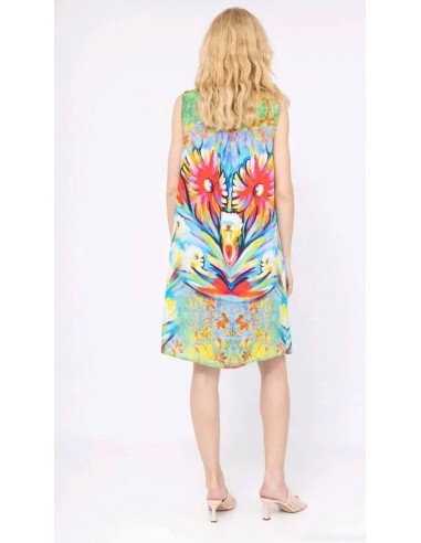 Robe - VEGAS -COLOREE BLEU