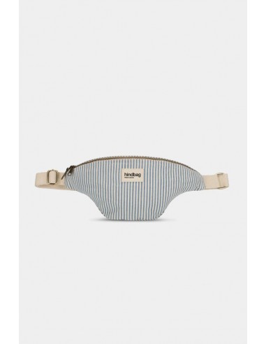 Sac banane-Hindbag-OLIVIA RAYURES BLEU