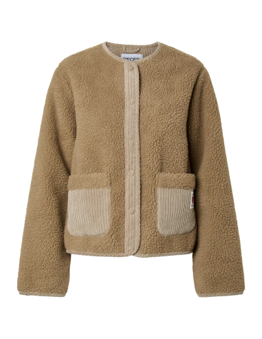 Veste teddy - PIECES - ANASTACIA