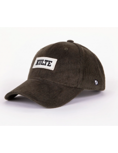 Casquette-KULTE-VELOURS KAKI 2