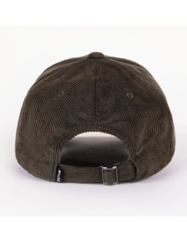 Casquette-KULTE-VELOURS KAKI