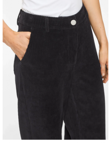 Pantalon velours- VILA - KITA NOIR