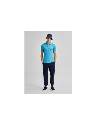 Polo-Selected-HARO TURQUOISE