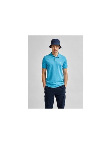 Polo-Selected-HARO TURQUOISE