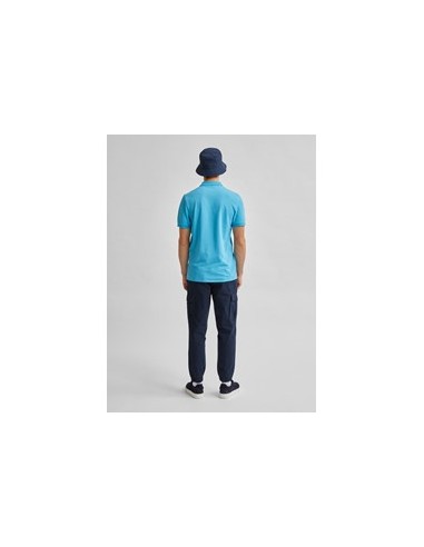 Polo-Selected-HARO TURQUOISE